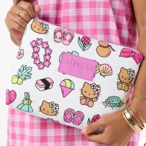 Aloha Collection Hello Kitty Mid Pouch ALOHA Icons NWT